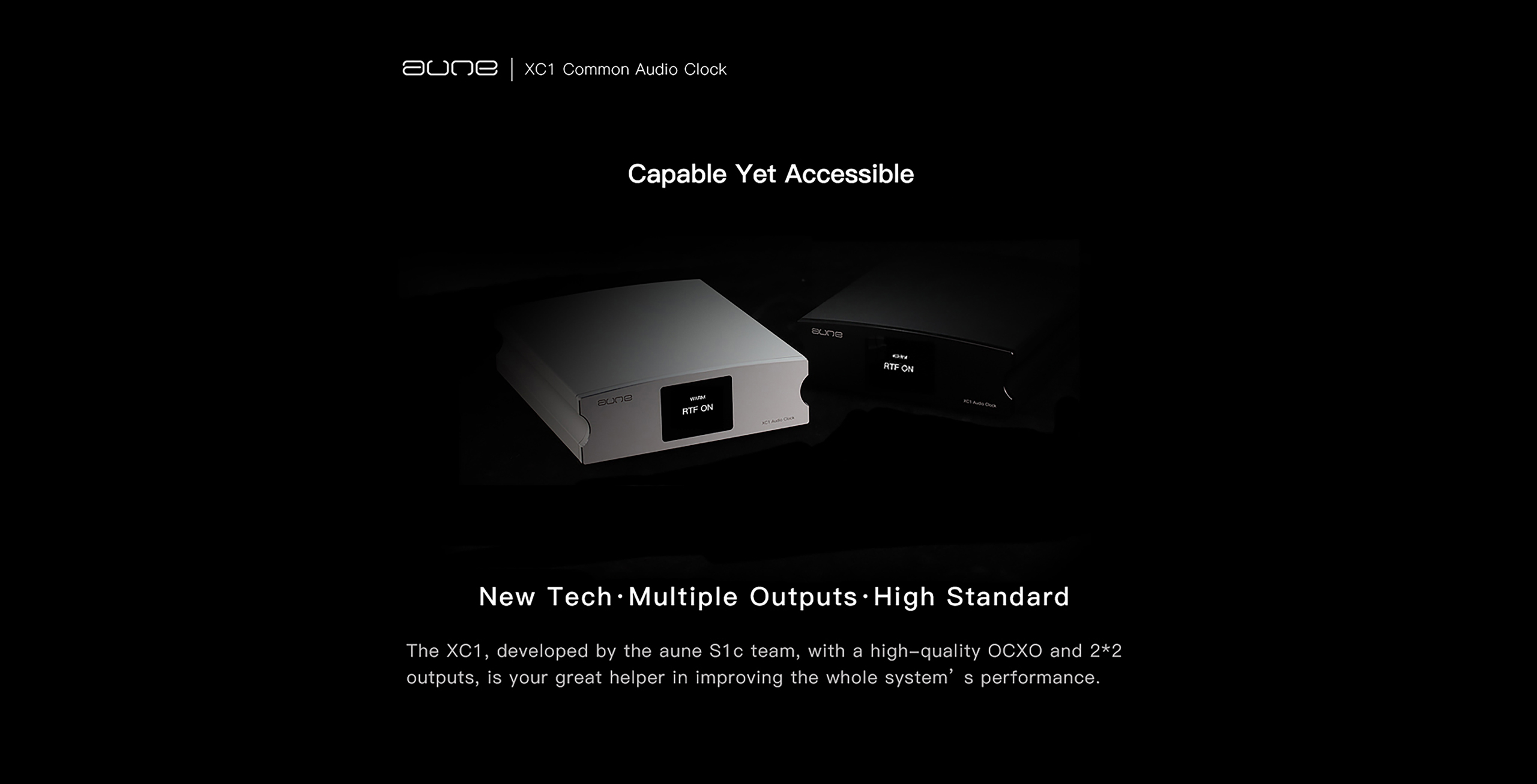 XC1 - Product Details - AUNE Audio